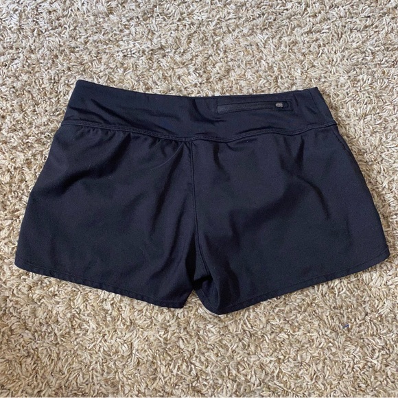 Nike black running short shorts size S with pocket and spandex underneath - Picture 4 of 9